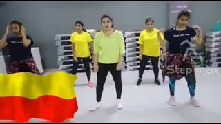 Huttidare Kannada nadalli huttabeku-Kannada Rajyotsava-Step max fitness -dance-Aerobic-Zumba