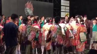 バサラ祭り2016 奈良市役所チーム八重櫻 28日 総踊り