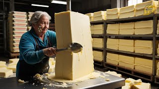 Mass Production of Butter | Butter Factory Process