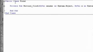 VB NET Tutorial 18 Subs Visual Basic 2008 2010