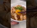 30kg痩せた男が食べているわさび鶏胸丼の作り方！#s#short