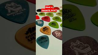 What's Your Favorite Guitar Pick? Dunlop USA Guitar Picks