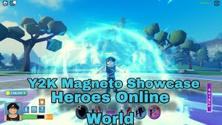 Y2k Magneto Showcase in Heroes Online World | HOW |  Caydenseeker1980