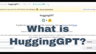 What is HuggingGPT? explained with demo