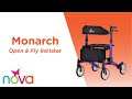 Monarch Open & Fly Rollator