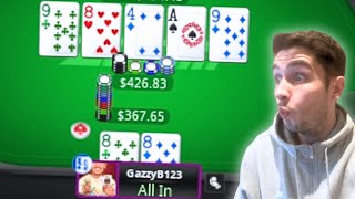 BIG SWINGS In The Online Midstakes Cash Games!!