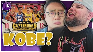 OOOF! Our Quest to Pull A Kobe Auto | Opening 2017 Panini Contenders
