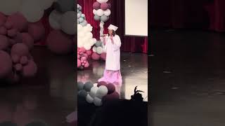 Kayla absolutely nailed it at the graduation!