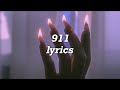 Lady Gaga - 911 (Lyrics)