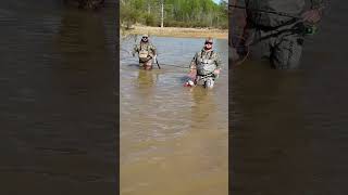 How to keep people from knowing you caught fish at your crappie wading spot #hide