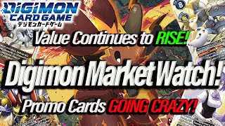 Digimon Market Watch! Value Continues to RISE! Promo Cards GOING CRAZY! (Digimon TCG 2024)