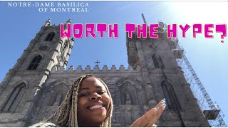 Historic Notre-Dame Basilica of Montreal!| Is it Worth the Hype?  - Canada Travel vlog