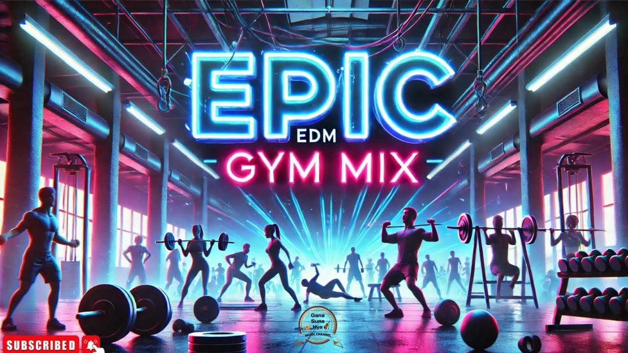 Epic Edm Gym Mix Non Stop Edm Workout Music Mix Youtube