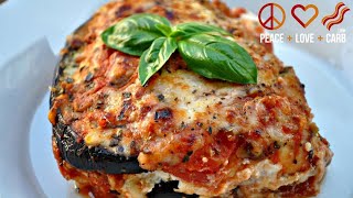 COOK WITH ME: EGGPLANT LASAGNA | HOW TO COOK A LOW CARB PASTA DISH WITHOUT PASTA