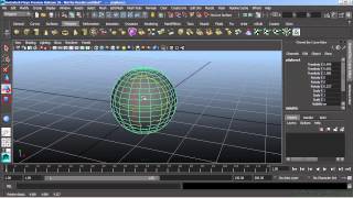 Autodesk Maya 2015 Tutorial | Transforming Objects