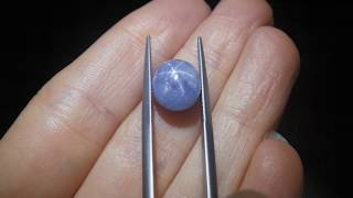 6.84 ct Unheated Blue Ceylon Star Sapphire - SS0819