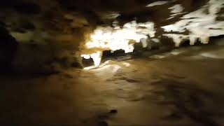 Exploring the historic Luray Caverns, approximately 400 million years ago