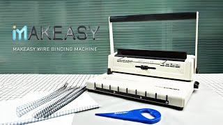 MAKEASY Wire Binding Machine Demo Video