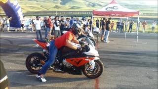 S1000RR vs GEP EVO II vs GSXR1000 Rustavi DRAG