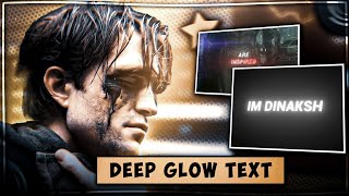 Ae inspired DEEP Glow text tutorial on Mobile; NODE VIDEO text glow tutorial (+Preset)
