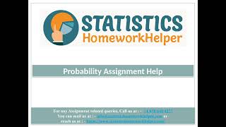 Probability Assignment Help