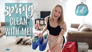 SPRING CLEAN WITH ME! 💐 Speed Deep Cleaning Tips & Motivation 2018