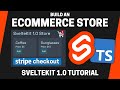 Build an Ecommerce Store With SvelteKit 1.0, Stripe API, and Skeleton UI (TypeScript Tutorial)