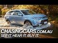 2014 Mitsubishi Outlander PHEV Electric SUV Review -- ChasingCars.com.au