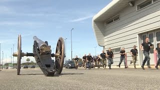 JFC Naples Field Gun Crew Prepare To Win With A Bang | Forces TV