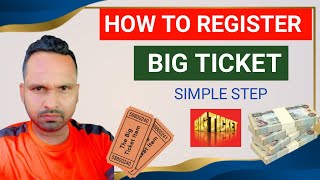 How to register with big ticket online in UAE | How to sign up UAE lottery ticket online