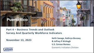 Puerto Rico Webinar Series: Workforce and Small Business