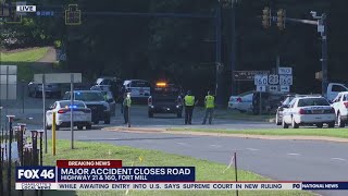 TRAFFIC ALERT: ‘Major’ crash closes busy Fort Mill intersection