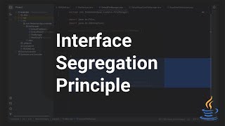 Interface Segregation Principle | Java | SOLID