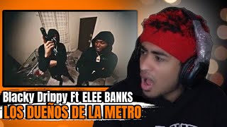 ReyDeLaCity🤴🏻Reacciona a Blacky Drippy Ft ELEE BANKS - LOS DUEÑOS DE LA METRO🤯🔥*BB7 K🔫*