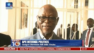 News@10: Oyegun Dismisses Rift With Tinubu As ‘Difference Of Opinion’ 04/10/16 Pt. 2