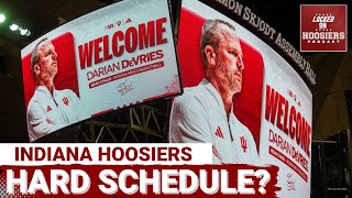BREAKING: Indiana Hoosiers release FULL Basketball schedule | It's the HARDEST in the country!