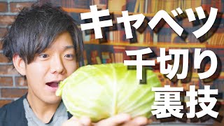 【キャベツの千切り】誰でも簡単にできる裏技！やり方・方法を解説してお好み焼きを作る！