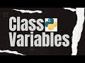 Class Variables in PYTHON | OOP