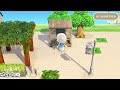 【あつ森】涼しげな夏の島の入り口作り｜新シリーズスタート🚩｜マイデザイン配布｜creating a cool summer island entrance【島クリエイト】