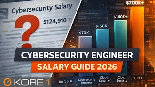 Cybersecurity Engineer Salary Guide 2026 — Why the Median Misleads | KORE1