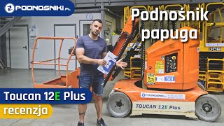 JLG Toucan 12E Plus  | Niezwykły podnośnik papuga | #wyższypoziom #recenzja