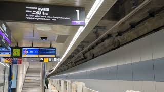 新綱島駅　回送　通過シーン