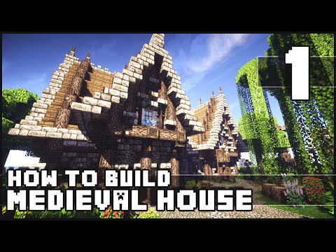 Minecraft - How to Build : Medieval House - Part 1 Minecraft - How to Build : Medieval House - Part 1