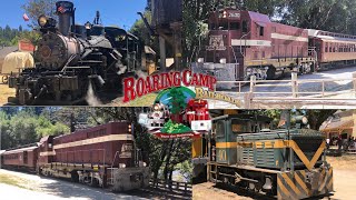 Trains at Roaring Camp Railroads, Felton CA