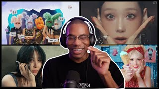 Lee Chayeon 'Don't', Taeyeon 'Heaven', Red Velvet 'Sweet Dreams', Jeon Somi 'Ice Cream' MV REACTION