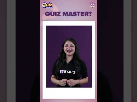 Launch of BYJU'S Quiz Master – On the hunt for India's next genius | Are you the one? | BYJU'S