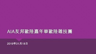 AIA友邦歐陸嘉年華歐陸雜技團 - 2019年01月18日