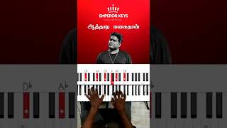 ATHADI MANASUTHAN - Kazhugu | Yuvan #shorts | Tamil Keyboard Lessons