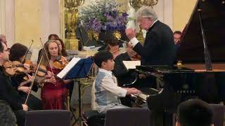 Vienna Concert (Evan is 8 years 2 months)