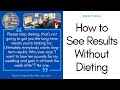 emb 586 how to see results without dieting